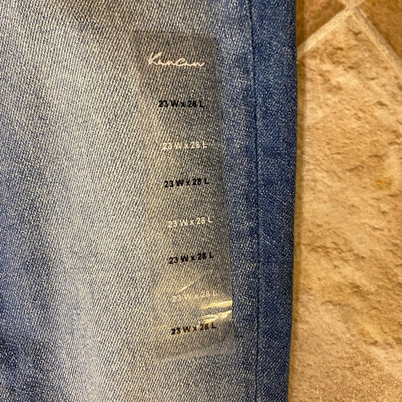 KanCan Distressed Medium Blue Skinny Jeans - Picture 4 of 5